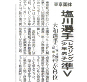 平成25年10月8日(火)　中日新聞